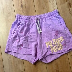 Karrie Locher Motherhood Purple Shorts